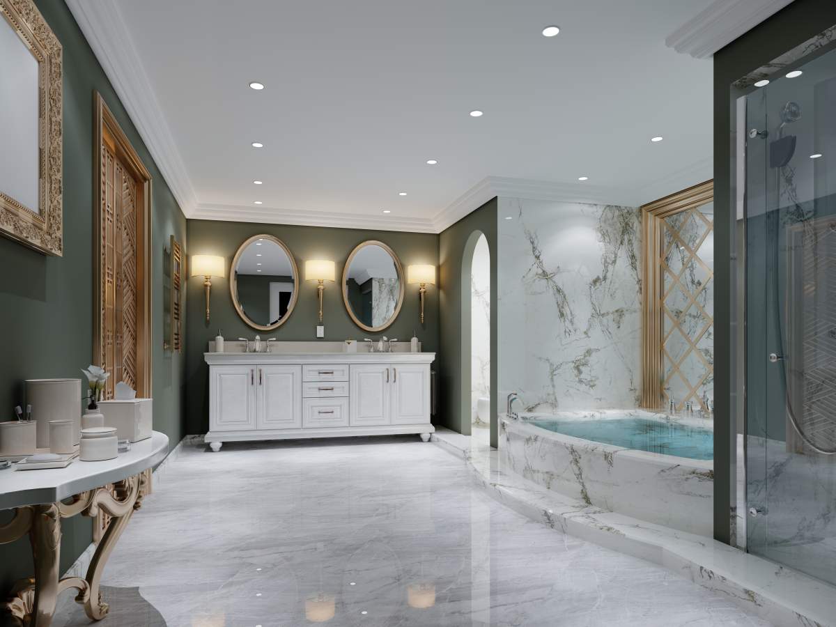 Bathroom Marble White