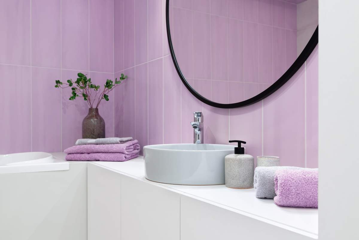 Bathroom Pink
